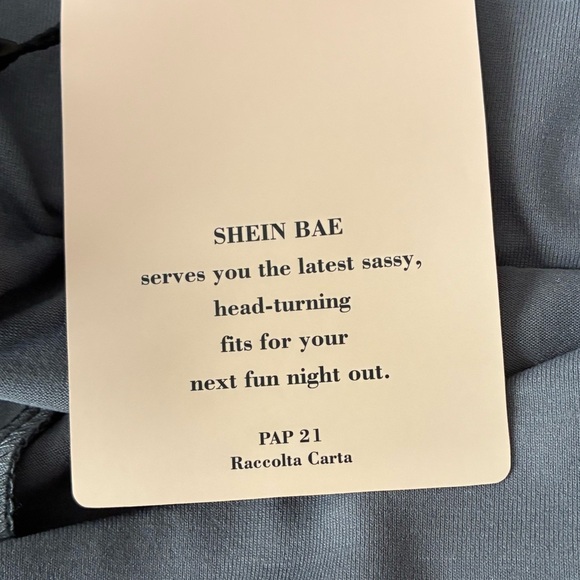 🆕Sheinbae Grey Mini Skort with Side Slit M🆕 - Picture 13 of 13